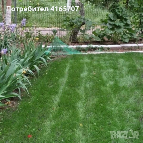 Подложка с тревни семена, биоразградима текстилна подложка, подрязваща се, наторена