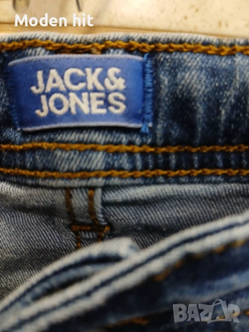 Jack & Jones размер 176 см./16 г. - дънки за тийнеджър/мъж, снимка 4 - Детски панталони и дънки - 52451434