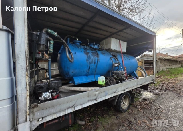 Почистване на септични ями и външни тоалетни Сливен Ямбол Нова Загора