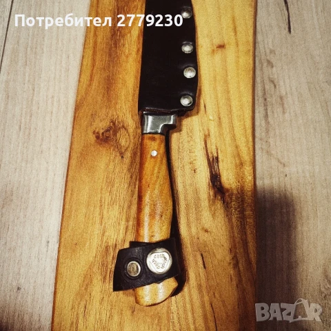 Стар масивен и здрав нож, снимка 7 - Други ценни предмети - 51427164