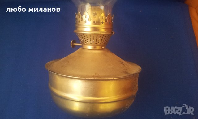Руска газена лампа работеща или за декор, снимка 2 - Антикварни и старинни предмети - 35492537