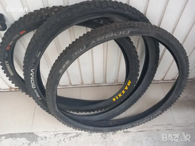 Гуми за велосипед Schwalbe 27,5 x 2,25, Vittoria 27,5 x 2,4, Maxis  27,5 x 2,25, снимка 2 - Велосипеди - 49695016