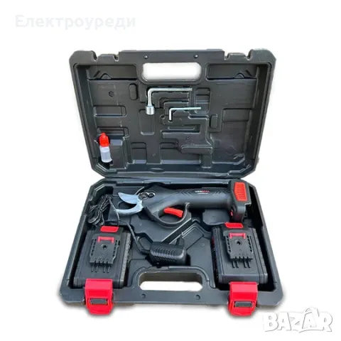 3в1 комплект Акумулаторни Ножица, Мини трион и Ударен Винтоверт WerkBull Germany® + 4 батерии и 2 за, снимка 6 - Други инструменти - 47630121