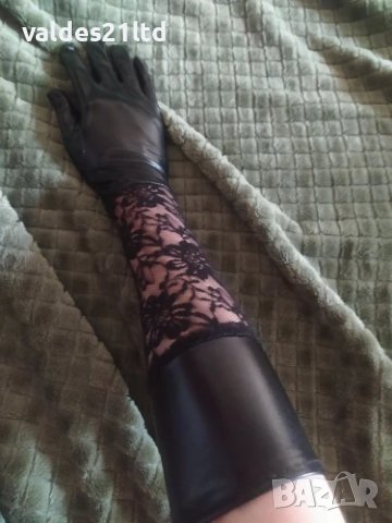 Секси  кожени ръкавици, снимка 6 - Ръкавици - 43007218