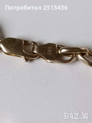 Златен синджир 15.74 гр, снимка 6 - Колиета, медальони, синджири - 50492766