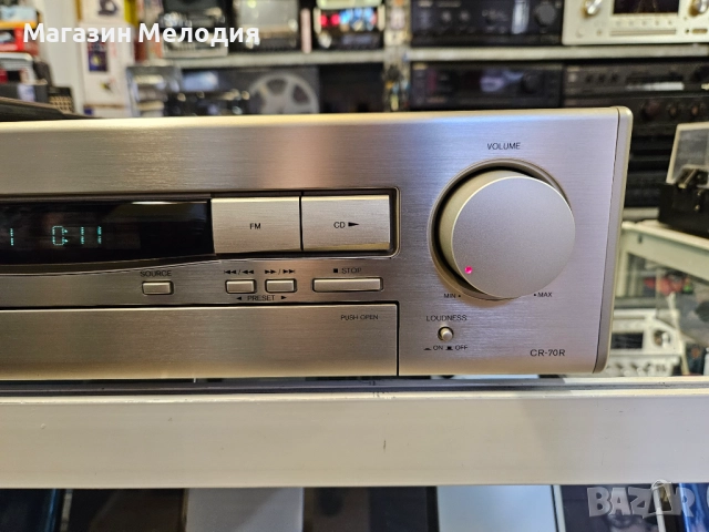 Ресийвър + cd plaer в едно Onkyo CR-70R с оригинално дистанционно.  В отлично техническо и визуално , снимка 7 - Ресийвъри, усилватели, смесителни пултове - 52810145