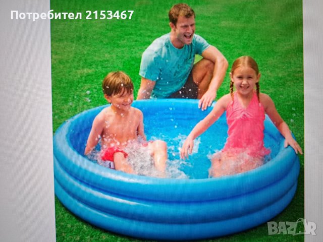 Басейн Intex Crystal Blue Pool, снимка 2 - Басейни и аксесоари - 40358774