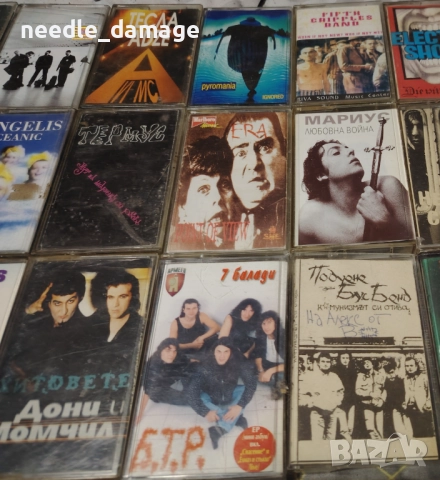 Оригинални касети на български рок, метъл и пънк изпълнители и други лицензни касети, снимка 4 - Аудио касети - 52870477