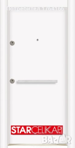  Блиндирани врати  за външни условия-покритие еталбонд, снимка 7 - Входни врати - 43619455