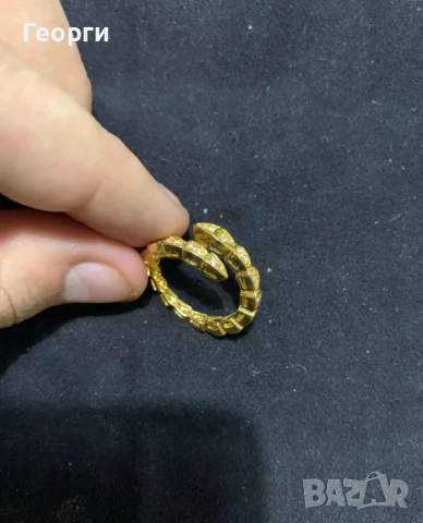 Bvlgari Serpenti пръстен, снимка 2 - Пръстени - 51398437