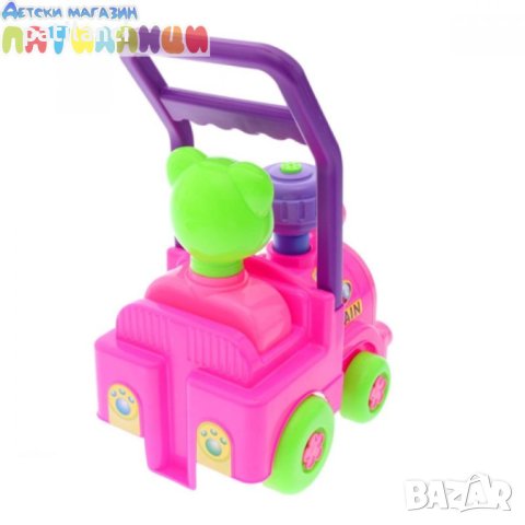 Бебешка играчка за бутане Влакче , снимка 2 - Детски велосипеди, триколки и коли - 43585636