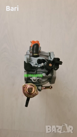 Карбуратор за мотофреза,мотокултиватор и генератор газ(метан) бензин до 8 к.с., снимка 4 - Градинска техника - 51829755