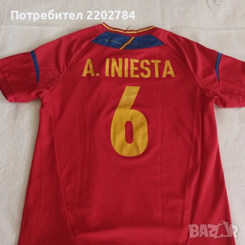 Футболни тениски национален отбор на Испания, Атлетико Мадрид и Бенфика, тениска , снимка 11 - Фен артикули - 52965006