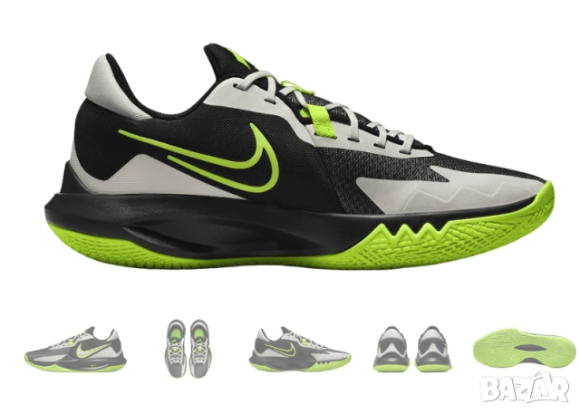 Nike Precision 6 "Black Sail Volt" номер 48 ,5 баскетболни маратонки , снимка 5 - Маратонки - 51840894