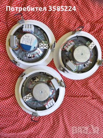 Говорители за вграждане 100волта., снимка 2 - Тонколони - 52241917