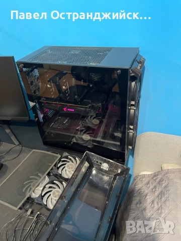 PC кутия Cooler Master MasterBox MB520 RGB – отлично състояние, снимка 5 - Захранвания и кутии - 52900524