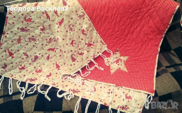 Коледно одеало с две лица, снимка 5 - Олекотени завивки и одеяла - 35038580