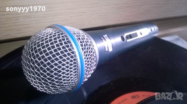 SHURE BETA SM 58S-PROFESSIONAL VOCALE MICROPHONE-ВНОС ХОЛАНДИЯ, снимка 8 - Микрофони - 27879674