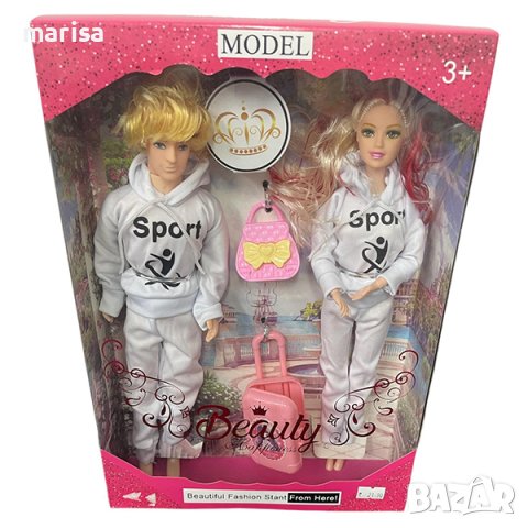 Комплект кукли тип Барби, MODEL, с аксесоари Код: 35786-1
