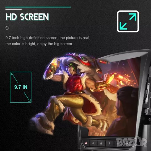 Мултимедия за OPEL ASTRA J, стил Tesla, плеър, двоен дин, Андроид, Android, навигация, Опел Астра J, снимка 10 - Аксесоари и консумативи - 38698215