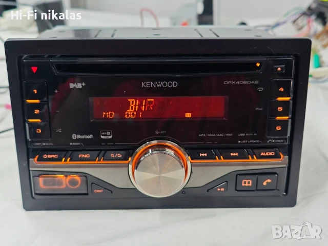 авторадио ресийвър  за автомобил AUX USB CD player DAB радио KENWOOD DPX 406B DAB
