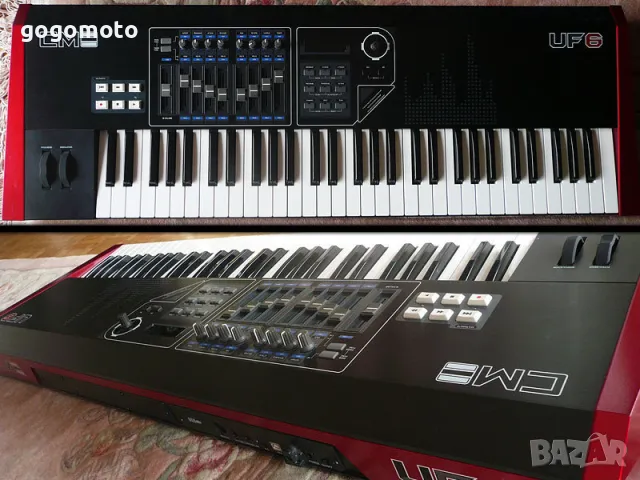CME UF6 Master Keyboard, синтезатор, клавир, йоника, пиано, 🎹, орган, миди система, снимка 2 - Друга електроника - 50428329