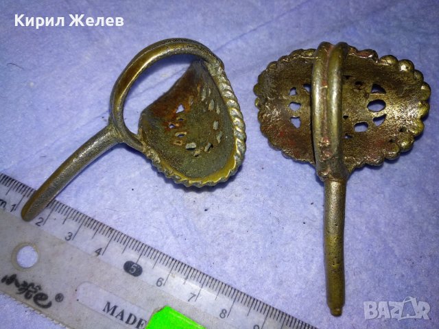 Стар КОЛЕКЦИОНЕРСКИ ЕТНОГРАФСКИ ПЛЕМЕНЕН САЧАНЕН ПРЪСТЕН За ПАЛЕЦ на КРАКА ИНДИЯ 1930те 2 Броя 41311, снимка 5 - Антикварни и старинни предмети - 43666272