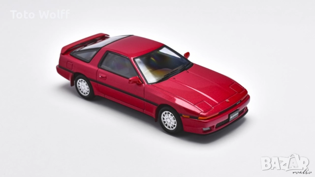 Toyota Supra 3.0 GT Turbo A70 '1986 - Hachette by Almost Real - 1/43, снимка 3 - Колекции - 52669572