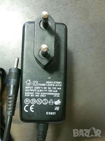 Оригинално зарядно захранване Europlug H529 6.8V 700mA