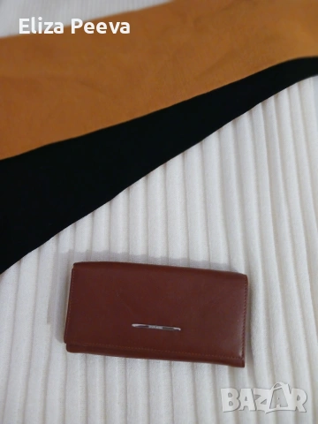 Кожено портмоне, снимка 2 - Портфейли, портмонета - 53222240