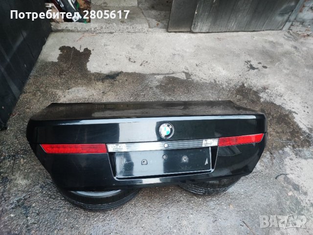 Заден капак BMW e65 