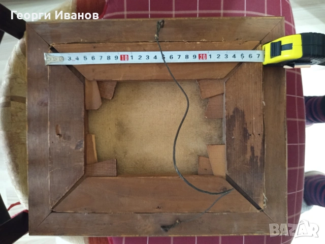 Стара картина ,портрет, снимка 5 - Картини - 53379968