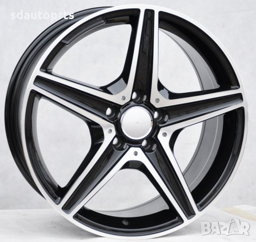 18" Джанти Mercedes 5X112 C W204 W205 E W212 W213 CLA CLS GLA GLB A B, снимка 3 - Гуми и джанти - 32681106