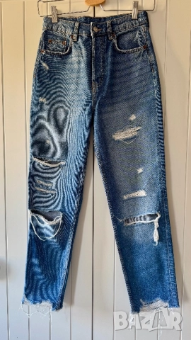 два чифта дънки H&M Devided, размер 34, снимка 2 - Дънки - 52415631