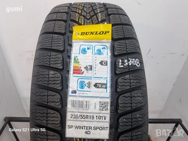 1бр зимна гума 235/55/19 DUNLOP L03708 