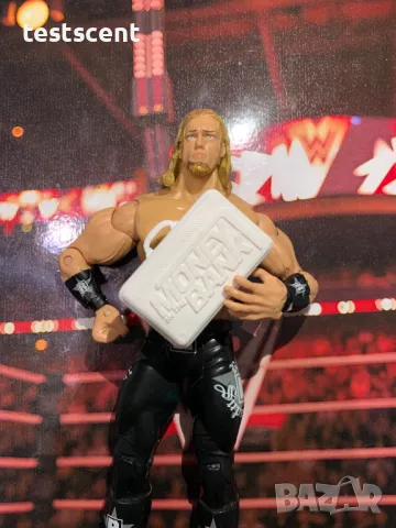 WWE Money In the Bank Briefcase куфарче за екшън фигурки / играчки Договорът в куфарчето, снимка 4 - Колекции - 48827846