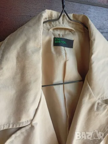 шлифер Benetton , снимка 4 - Шлифери - 50063655