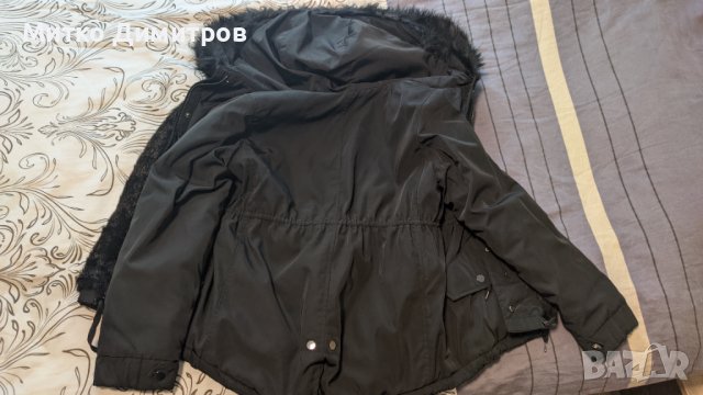 Дамско яке Zara Зара палто парка маркови дрехи обувки аксесоари Guess Liu Jo Calvin Klein, снимка 5 - Якета - 43107310