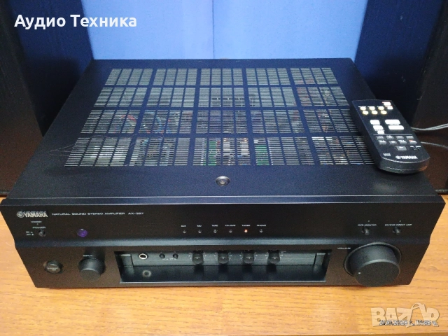 YAMAHA AX-397. Перфектен! Оригинално дистанционно. Страхотен звук! Изпращам видео., снимка 11 - Ресийвъри, усилватели, смесителни пултове - 52138375