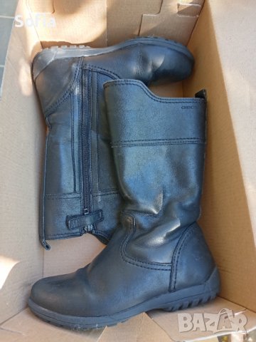 Ботуши естествена кожа Geox 28н, снимка 9 - Детски боти и ботуши - 35376579