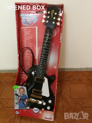Електрическа китара с батерии My music world