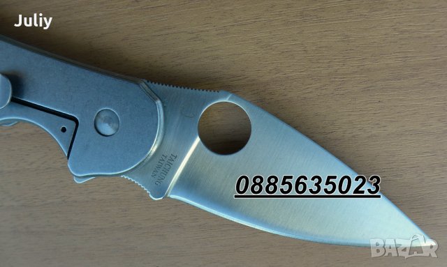 Сгъваем нож  Spyderco Military/Spyderco Civilian  /Spyderco C172 , снимка 12 - Ножове - 20337717