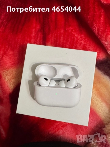 Airpods pro 2nd gen , снимка 3 - Bluetooth слушалки - 52476845
