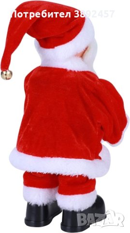 Пеещ и танцуващ Дядо Коледа, снимка 6 - Декорация за дома - 42933547