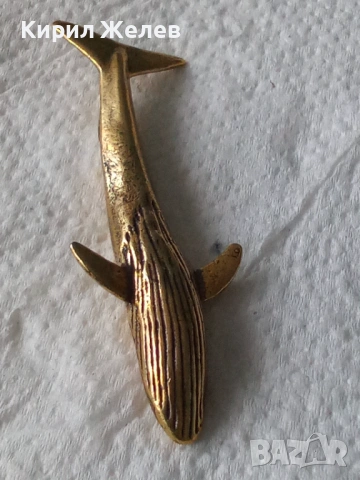 Бронзова фигурка статуетка на кит 52736