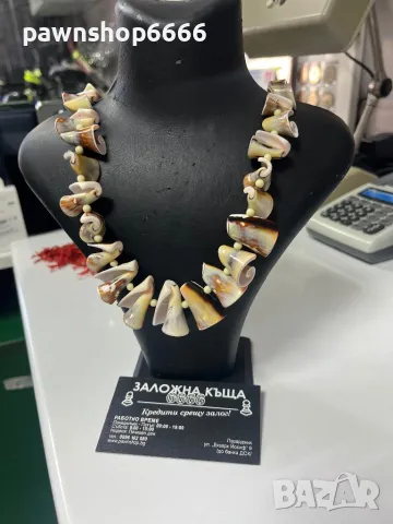 Колие от раковини, снимка 5 - Колиета, медальони, синджири - 48519426