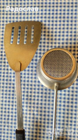 СССР кухненска шпатула и цедка , снимка 4 - Прибори за хранене, готвене и сервиране - 43929126