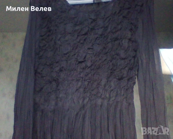 Черна рокля , снимка 7 - Рокли - 50497075