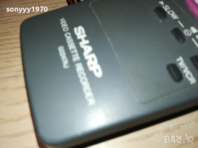 SHARP G0247AJ VIDEO REMOTE-ВНОС SWISS 0611252020, снимка 11 - Дистанционни - 52324485