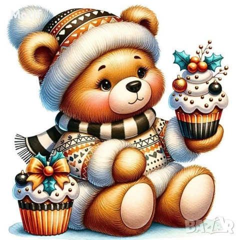 Коледни щампи за детски тениски, снимка 11 - Детски комплекти - 52523183